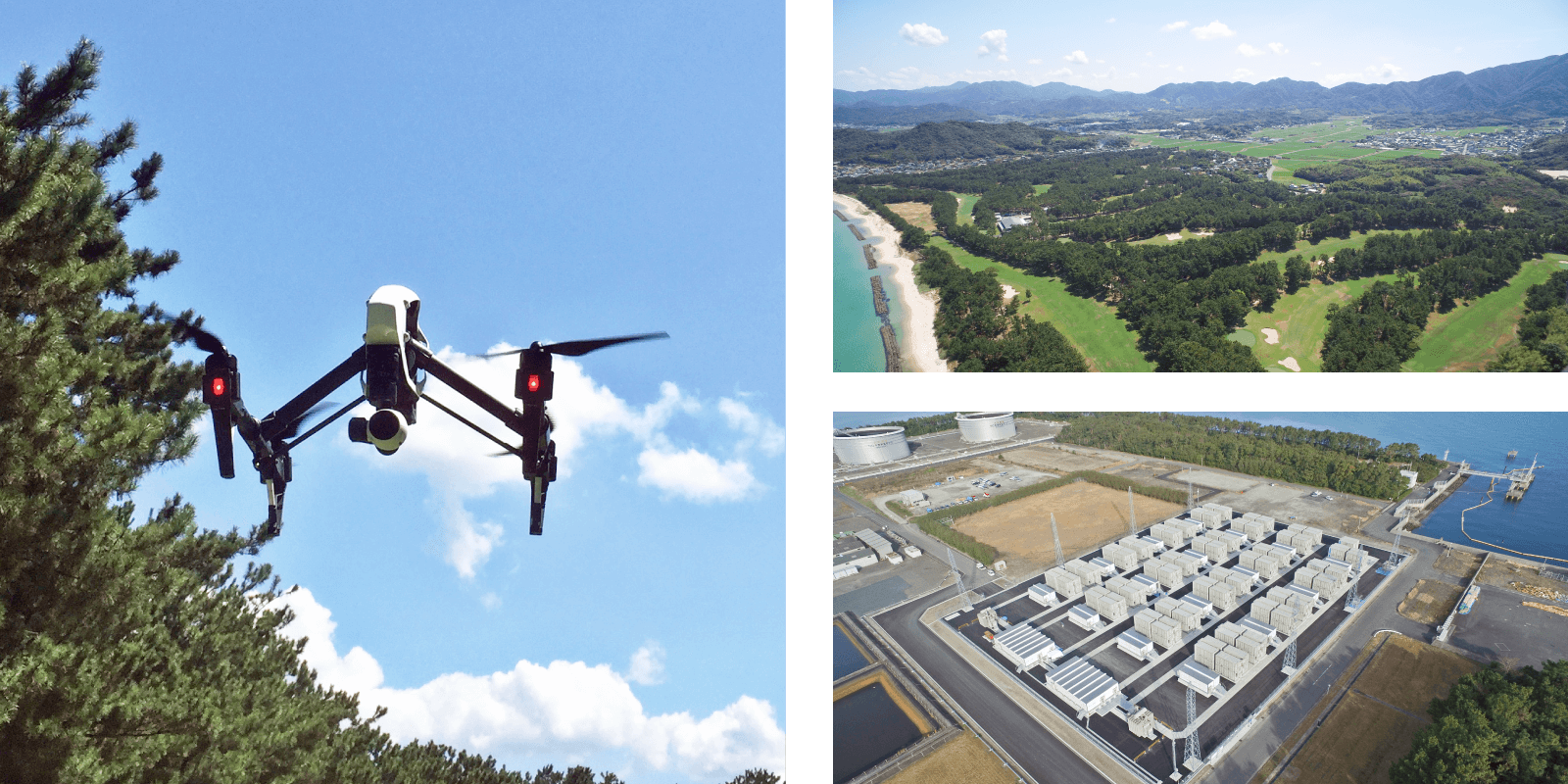 空撮・ドローンによる上空からの撮影画像